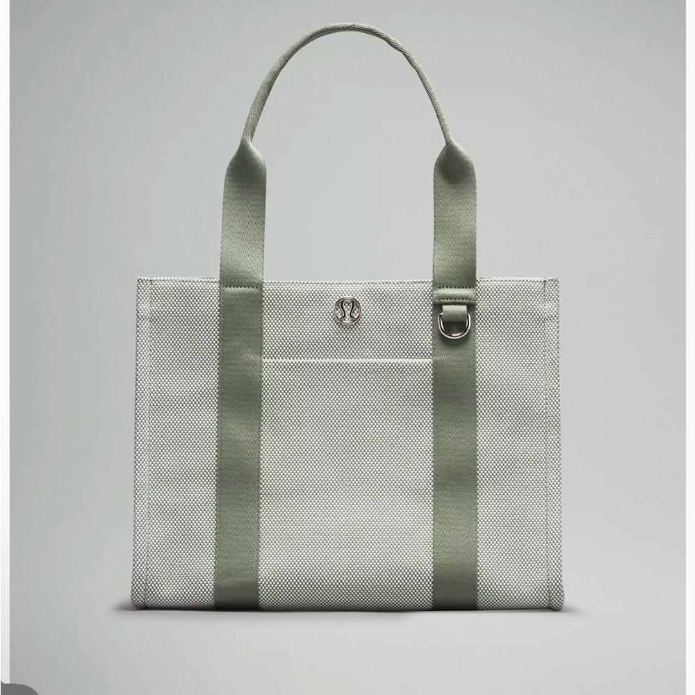 LULULEMON Two-Tone Canvas Tote Bag 10L